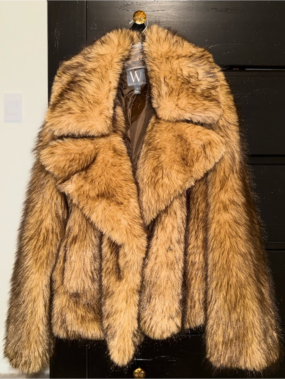 WORTHINGTON faux fur jacket - Picture 2 of 3